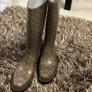 Authentic Gucci Rain Boots